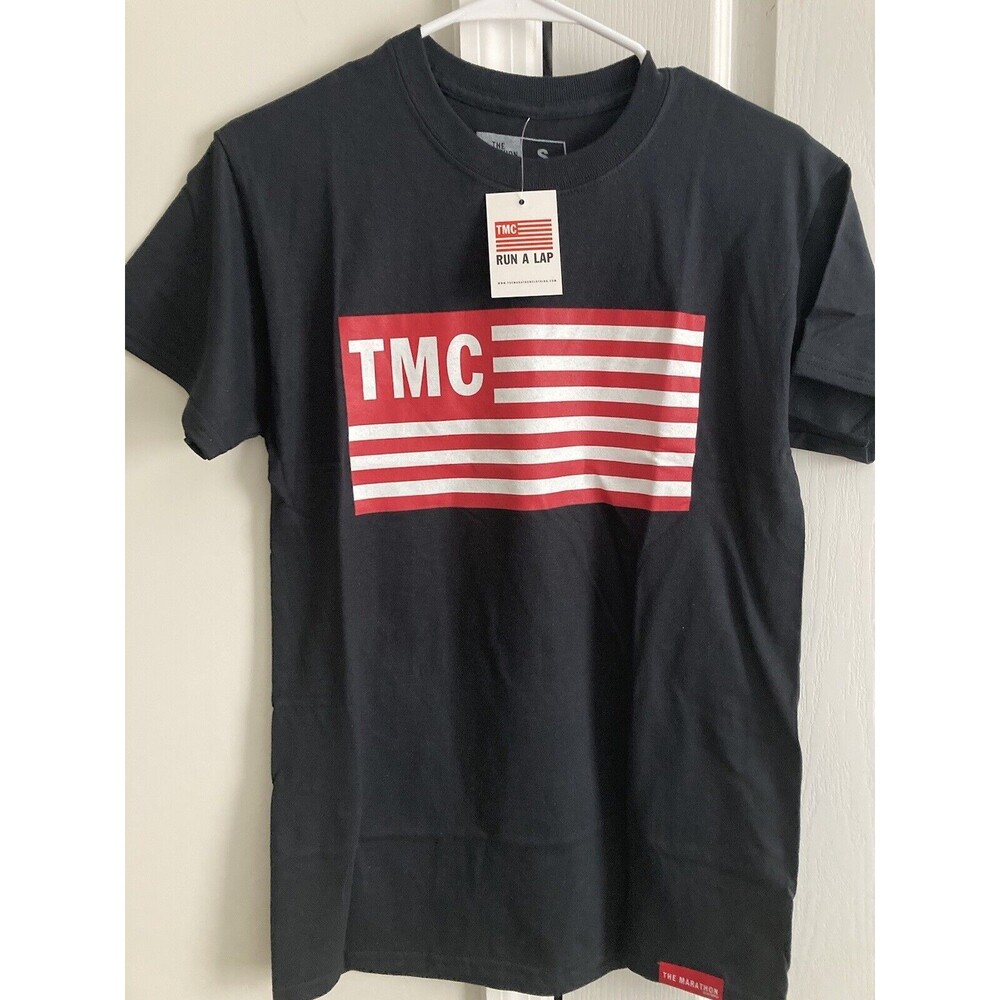 The Marathon Clothing Limited Edition Flag Shirt Black Size SMALL new w/tag